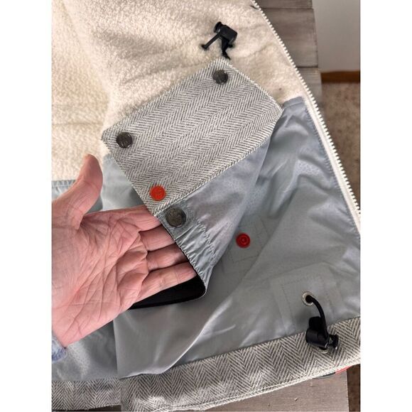 Bonfire • Arena Gray Plaid Snowboarding Winter Skiing Outdoor Jacket Medium - Picture 8 of 13